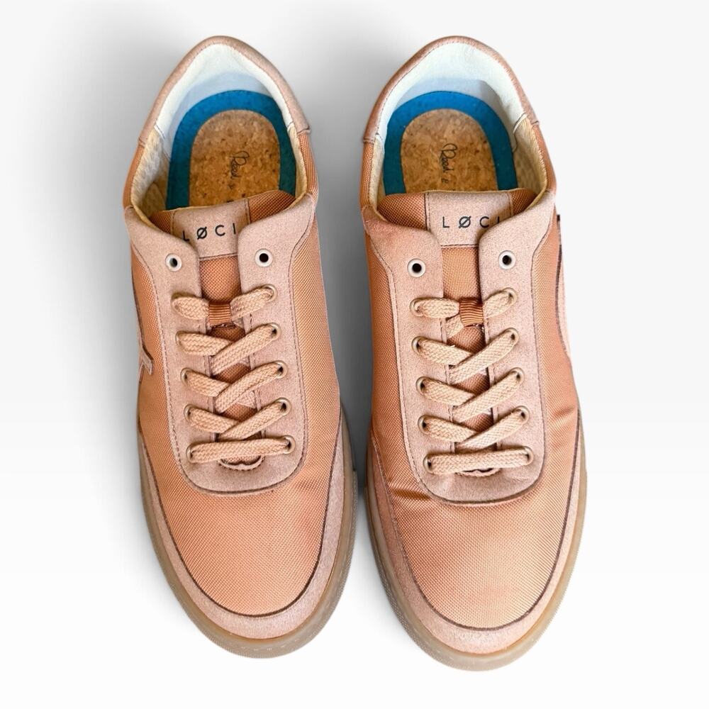 LOCI Eight Sneakers Copper Tangum EU 43 Vegan Suede Low Top Made Portugal